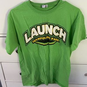 Launch trampoline park staff shirt